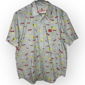 Leinenkugel's Summer Shandy Button Down Shirt with Lemons
